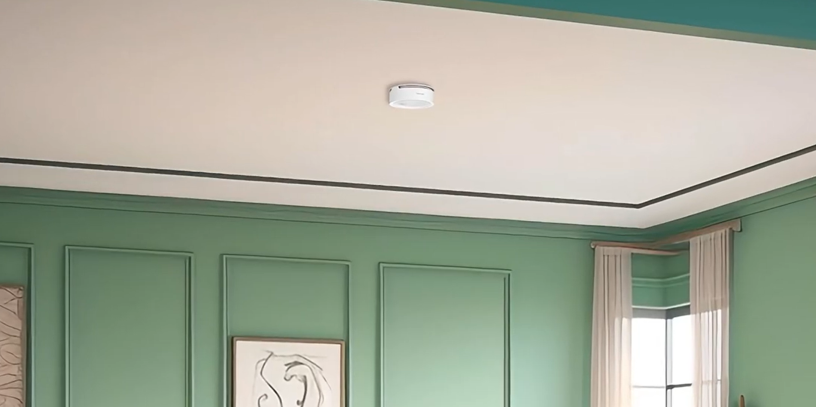 heiman hs2sa-5m photoelectric smoke alarm hlásič kouře ukázková foto evtech_cz